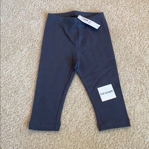 Old Navy girls charcoal colored leggings